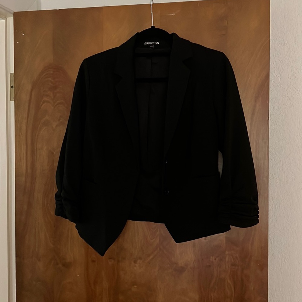 Black express jacket.